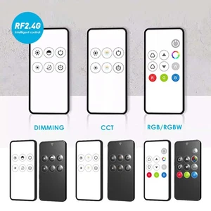 1 Zone RF Remote Control 2.4GHz DC 3V for LED Lights Single Colour CCT RGB RGBW - Picture 1 of 9