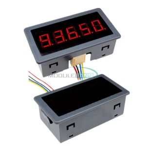 Red LED 0.56" Digital Counter Meter Count Timer Timing Three Function DC12V-24V - Picture 1 of 12