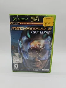 MechAssault 2: Lone Wolf (Limited Edition) Microsoft Xbox 2004) W/ Manual CIB - Picture 1 of 5