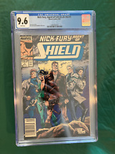 Nick Fury Agent of SHIElD #1 CGC 9.6 WP 1989 -Newsstand-Rare High Grade listing!