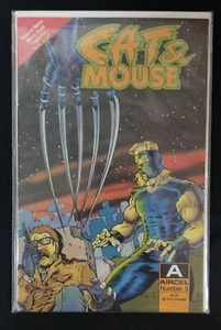 CAT & MOUSE # 9 November 1990 (Aircel Comics) 🍒 - Picture 1 of 5
