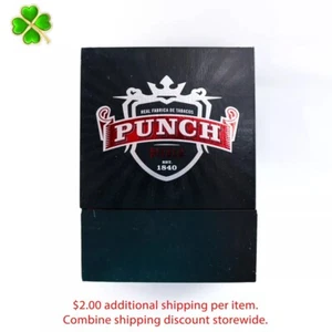Punch Diablo Stump Empty Cigar Box 7.75" x 5.75" x 4.75" - Imagen 1 de 12