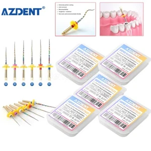 5Cajas Dental Endo Raíz Térmica Activación Rotativa Super Archivos Arco Iris Limas Motor - Imagen 1 de 20