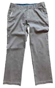 Bonobos Athletic Straight Chino Army Green Pants Size 33x34 (READ DESC) - Picture 1 of 4