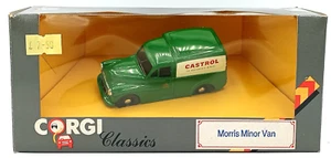 Corgi Classics Green Morris Minor Van Castrol Diecast Model C957/4 Car 1/43 b - Picture 1 of 4