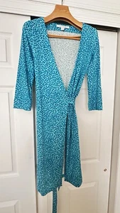 Diane von Furstenberg Silk Wrap Dress - Picture 1 of 4