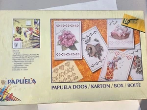 Papuela Papierweben Karten basteln Set mit Anleitungsheften und Vorlagen - Bild 1 von 5