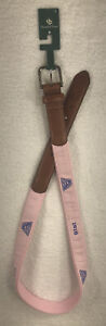 NWT Donald Ross Mens size 36 Pink Leather Golf Belts