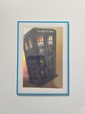 Dr Doctor Who TARDIS Mounted Picture Card