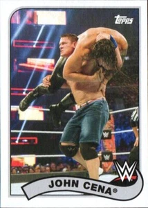 2018 Topps WWE Heritage tarjeta de lucha libre #36 John Cena - Imagen 1 de 2