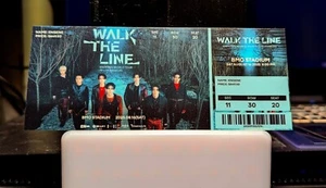 ENHYPEN WORLD TOUR [WALK THE LINE] Personalized K-Pop Concert Ticket - Picture 1 of 7