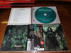 Dimmu Borgir / Enthrone Darkness Triumphant JAPAN+2 MICY-1033 1ST PRESS!!!!! A3 - Picture 1 of 2