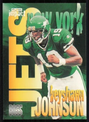 1997 SkyBox Impact Boss #13 Keyshawn Johnson - Image 1 of 2