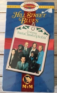 Hill Street Blues Special Christmas Double Episode SantaClaustrophobia VHS New - Picture 1 of 1
