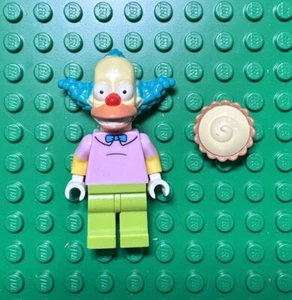 LEGO Krusty The Clown Collectible Minifigure The Simpsons Series 1 (71005) - Picture 1 of 2
