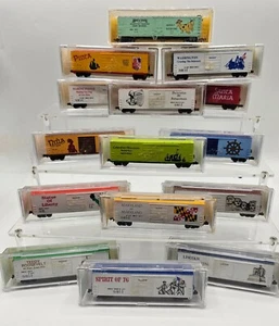 Bev-Bel scala N calibro Evans 50' scatola auto treno commemorativo vagone NOS RTR - Foto 1 di 91