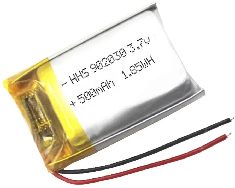 Batería LiPo 3.7V 500mAh 902030 Recargable Alta Calidad para MP3, Auriculares - Imagen 1 de 4