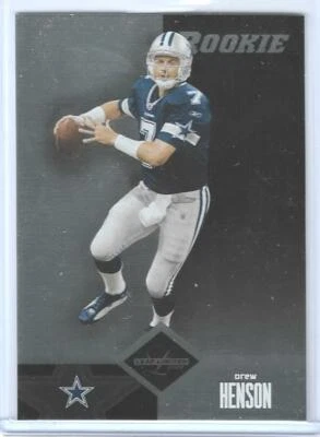 2004 LEAF LIMITED DREW HENSON ROOKIE CARD RC #167 ~ 001/350 UNIQUE 1ST ~ COWBOYS - Image 1 of 2