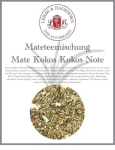 Mélange De Maté Mate Note De Noix De Coco 1kg - Bild 1 von 9