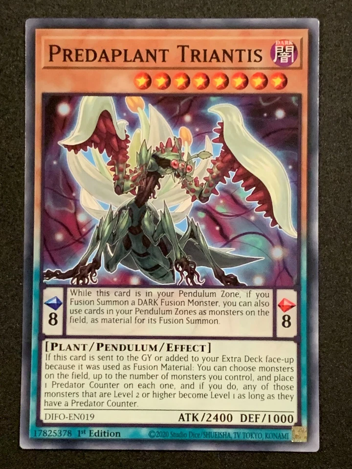 Predaplant Triantis | DIFO-EN019 | Common | 1st Edition | YuGiOh TCG - Image 1 of 3