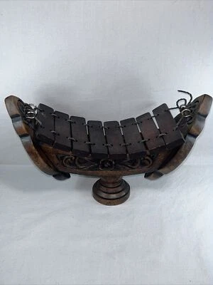 Тайский традиционный ксилофон GABUR из тикового дерева - Изображение 1 из 4