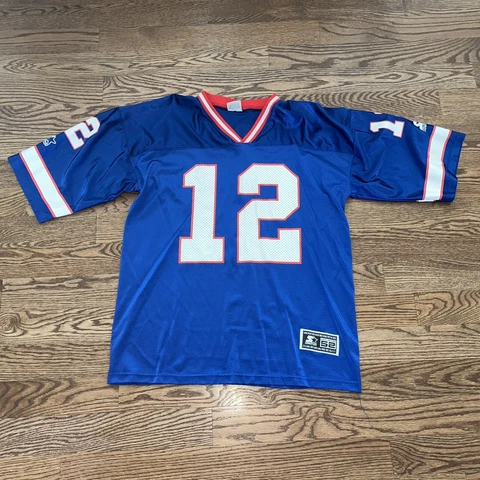 Mens Vintage Jim Kelly Buffalo Bills Starter Jersey Sz. 52 (XL) Cover