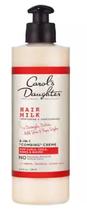 Carol’s Daughter Hair Milk 4 in 1 Combing Creme for Curls, Coils and Waves, with - Picture 1 of 7