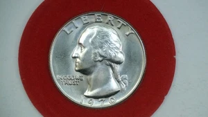 1970 D Washington Quarter Uncirculated BU from mint set, FREE SHIPPING! - Picture 1 of 2