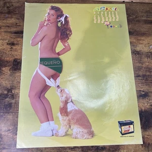 Póster Gloria Trevi 1997 vintage años 90 21"x16" enrollado no doblado pin up cubierta - Imagen 1 de 15