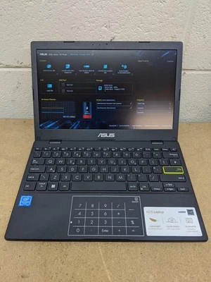 ASUS E210M Blue / Black Laptop 4GB RAM 64GB emmc G - Image 1 of 3