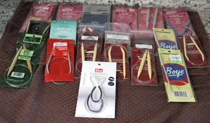 Posten 20 Rundstricknadeln NEU mehrere Größen und Marken - Bild 1 von 5