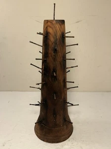 Vintage Colonial Williamsburg Style Wood Cone Pineapple/Apple Centerpiece 12” - Picture 1 of 15