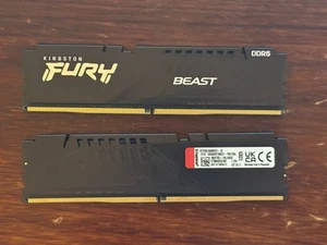 Kingston Fury Beast 32GB (2x16GB) DDR5 6000MHz (KF556C36BBEK2-32) - Afbeelding 1 van 2