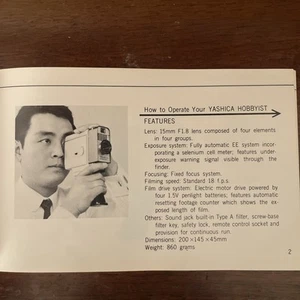 Yashica Super 8 Hobbyist Movie KitCamera and Projector Set - Picture 1 of 8