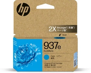 HEWLETT PACKARD HP 937e EvoMore Cyan Original Tintenpatrone - Bild 1 von 1