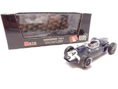 BRUMM R279 COOPER T51 G.P. ITALIA 1959 STIRLING MOSS (con scatola) Altro - Immagine 1 di 4