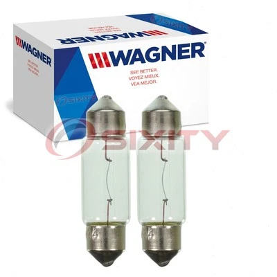 2 pc Wagner Map Light Bulbs for 2013-2018 Hyundai Santa Fe Santa Fe Sport je - Image 1 of 4