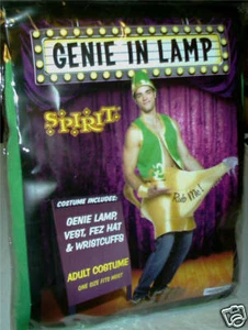 Costume Adult Mens Genie In Lamp Trick Or Treat halloween Party Funny Gay Int - Picture 1 of 1
