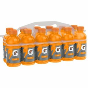 Gatorade Fierce Orange Thirst Quencher Sports Drink, 12 oz, 12 Pack Bottles