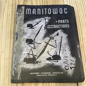 Manitowoc 3000 Teile Handbuch Serie # 30029 Original OEM gebraucht kostenloser Versand - Bild 1 von 6