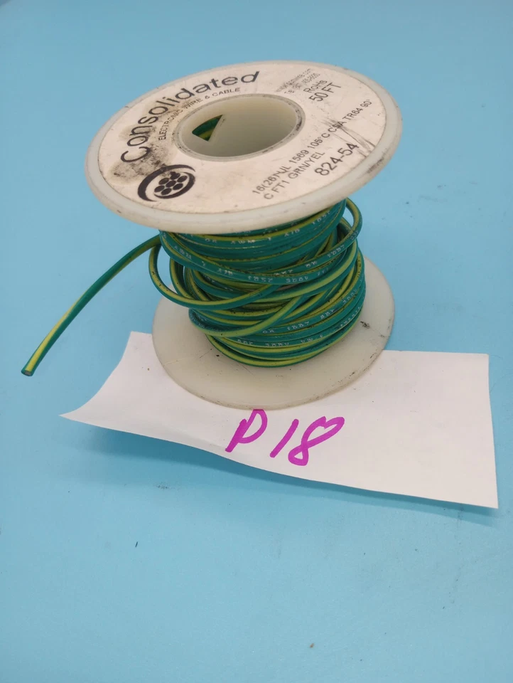 CABLE CONSOLIDADO 824-54, 16 AWG, 300 V, E96824, 5 OZ WT, Foto 1 de 4