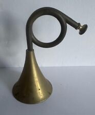 Vintage Brass Bell French Horn Patina