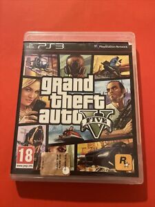 Grand Theft Auto V PlayStation 3 PS3 DISCO COME NUOVO GIOCO VIDEOGIOCO COMPLETO