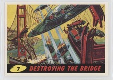 1994 Topps Mars Attacks! Archives Destroying the Bridge #7 0f9x