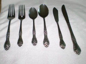 Vintage Rogers Co. 45 Pieces Flatware Stainless - Picture 1 of 4