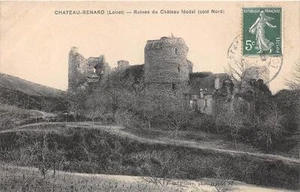 CPA 45 CHATEAU RENARD RUINES CHATEAU FEODAL - Imagen 1 de 1