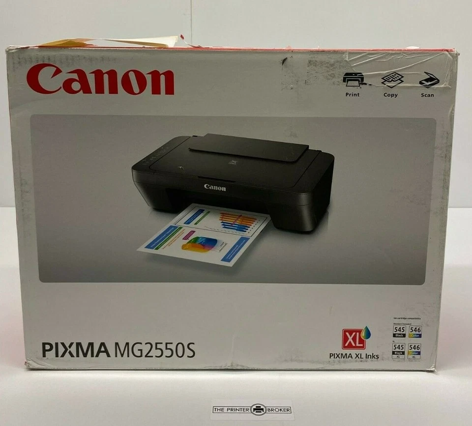 Canon PIXMA MG2550S A4 All-in-one Color Inkjet Printer 0727C008 - Image 1 of 4