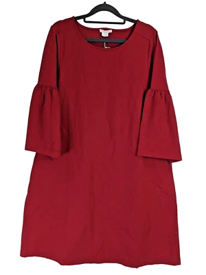 Vestido de Maternidad Ingrid and Isabel Talla L Ponte Manga Campana Mujer Rojo Carmesí Nuevo Foto 1 de 4