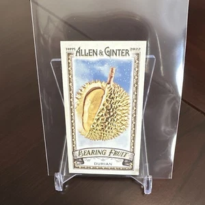 2022 TOPPS ALLEN AND GINTER BEARING FRUIT MINI #BF-4 DURIAN BASEBALL - Picture 1 of 2