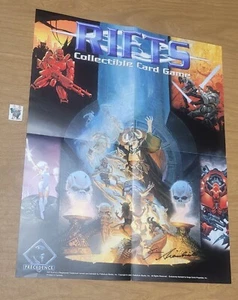 =Póster firmado juego de cartas coleccionables libros de paladio grietas = - Imagen 1 de 2